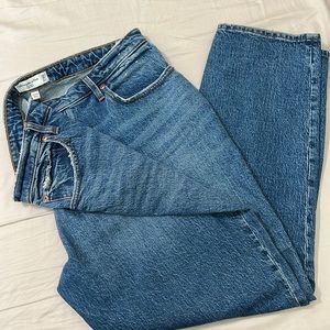 Abercrombie & Fitch dad high rise jeans